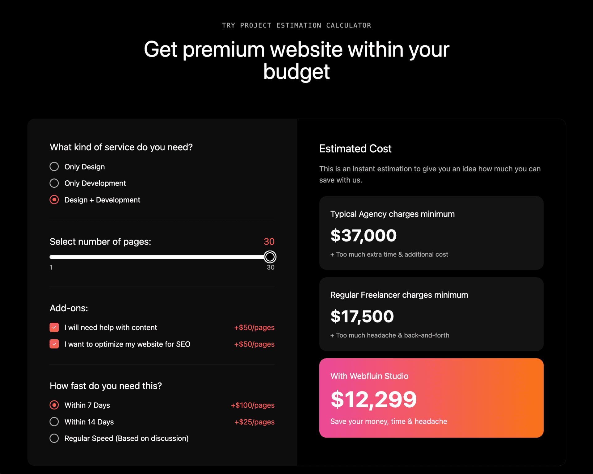 Price Calculator